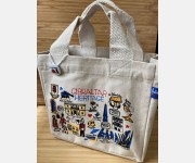 Gibraltar Heritage Mini Tote Bag (with badge) by Julia Gash